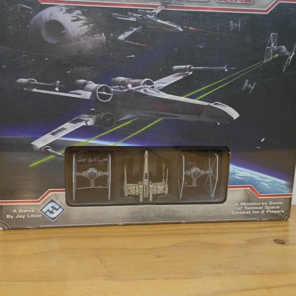 Star Wars X-Wing Miniatures Game Core Set SWX01 1st Edition Some Torn Plastic